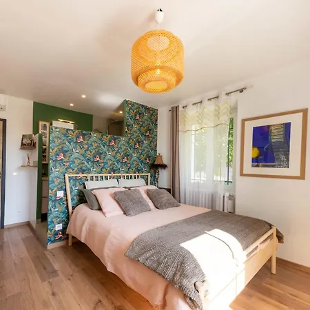 Hébergement de vacances Private With Garden Pool And Sea View Nice